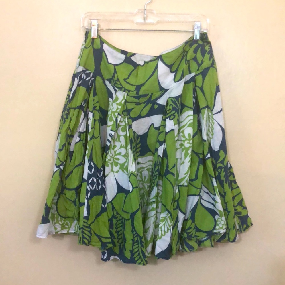 New York & Company Floral Circle Skirt - Women’s 10